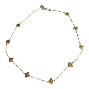 Kate Spade NWT "Spot The Spade Metal Scatter" Necklace